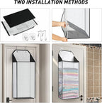 MaxGear Hanging Laundry Hamper, Over the Door Hamper - Image 7