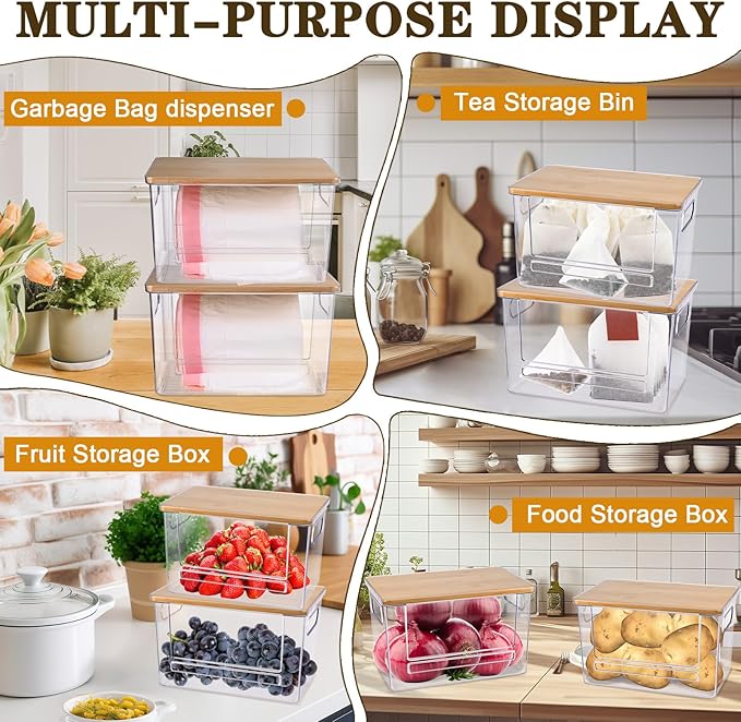2 PCS Trash Bag Holder Dispenser Under Sink, Extra Large Garbage Bag Holder - Image 5