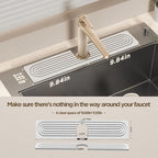 Faucet Mat for Kitchen Sink, Diatomite Stone Drying Sink Protectors, Bathroom - Image 2