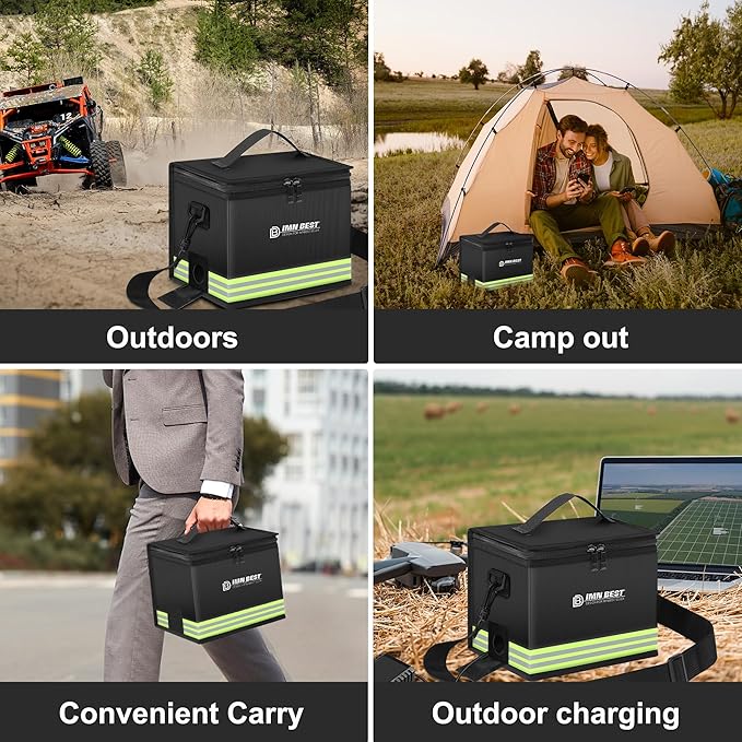 Lipo Safe Bag Fireproof, Explosion-proof Bag, Large Capacity, Fireproof Safe - Image 6