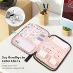 Electronics Organizer Travel Case, Charger Bag Cord Organizer Travel, - Image 5