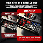 16 PCS Small Parts Tool Box Organizer Trays, tool box trays organizer - Image 6