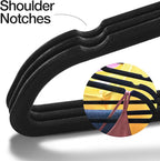 Home-it Premium Velvet Hangers 50 Pack - Image 5