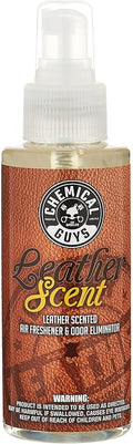 Chemical Guys AIR_102_04 Leather Scent Premium Air Freshener and Odor Eliminator by ChemicalGuys