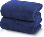 TENSTARS Silk Hemming Bath Towels by TENSTARS