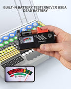 Battery Organizer Storage Holder Box Case - Image 5