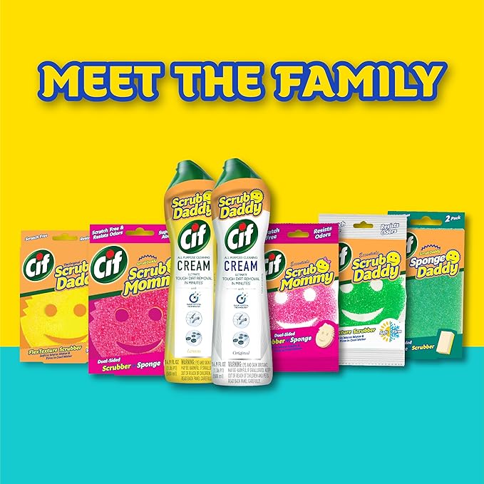 Scrub Daddy Cif Cream All Purpose Cleaner, Lemon - Image 8
