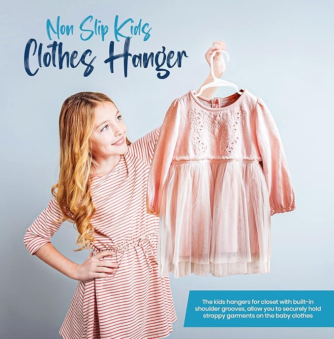Utopia Home 40 Pack Kids Hangers - Image 7