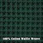 Jacquotha Waffle Hand Towels Set of 5 – Cotton, Quick Dry, Lint Free, 13” x 29” - Image 4