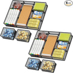 Marbrasse 3 Pack Desk Drawer Organizers by Marbrasse