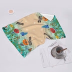 Dragonfly Floral Kitchen Towel Decorative Set of 2 Soft Absorbent Hand Towels - Image 6