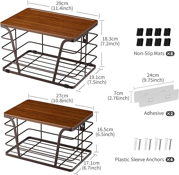 Extra Large 2 Pack Potato and Onion Storage Bins, Stackable Storage Pantry - Image 3