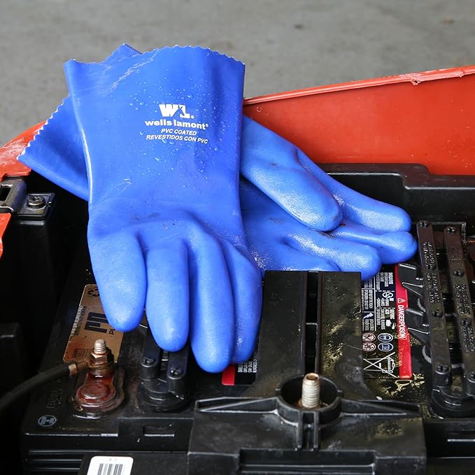 Wells Lamont Heavy Duty Rubber Gloves - Image 6