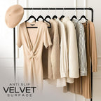 Utopia Home Velvet Hangers 150 Pack – Luxury Non-Slip Slim Pant & Coat Hangers - Image 4