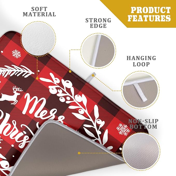 Merry Christmas Dish Drying Mat - Image 4