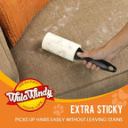 Lint Roller for Pet Hair – Extra Sticky Pet Hair Remover for Clothes, Furniture - Image 2