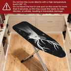 Nuxovilar Ironing Board Covers Winter Deer Sketch Pattern Polyester 15x54 Inches - Image 4