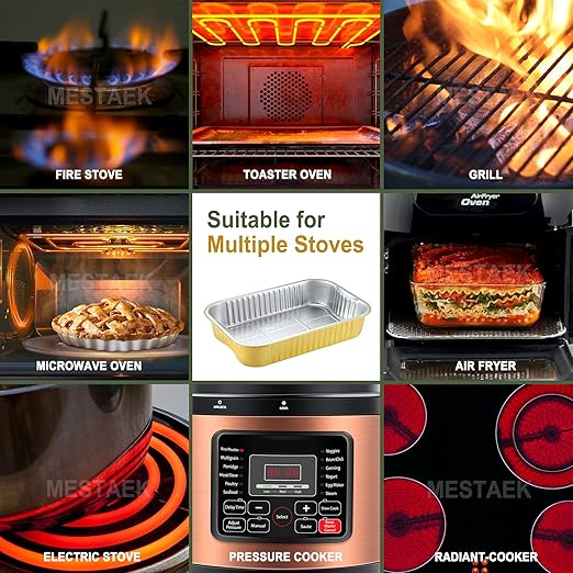 13" x 8.8" Heavy-Duty Aluminum Foil Pans - Image 4