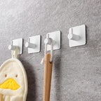 YIGII White Adhesive Hooks - Image 5