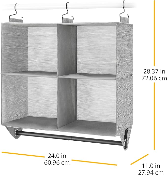 Whitmor Hanging Closet Organizer - Image 3