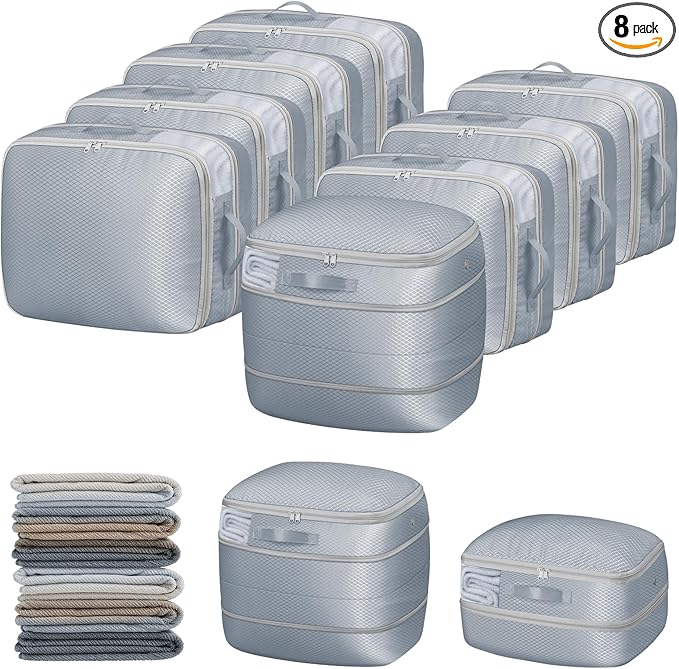 DIMJ Compression Storage Bags 8 Pack by DiMJ