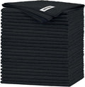 FIXSMITH Black Microfiber Cleaning Cloth -Pack of 24, Highly Absorbent Cleaning by FIXSMITH