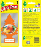 Little Trees Cardboard Hanging Car, Home & Office Air Freshener, Peachy Peach - Image 2