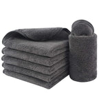 SINLAND Absorbent Coral Velvet Washcloth Ultra Soft Microfiber Face Towels 12 x - Image 8