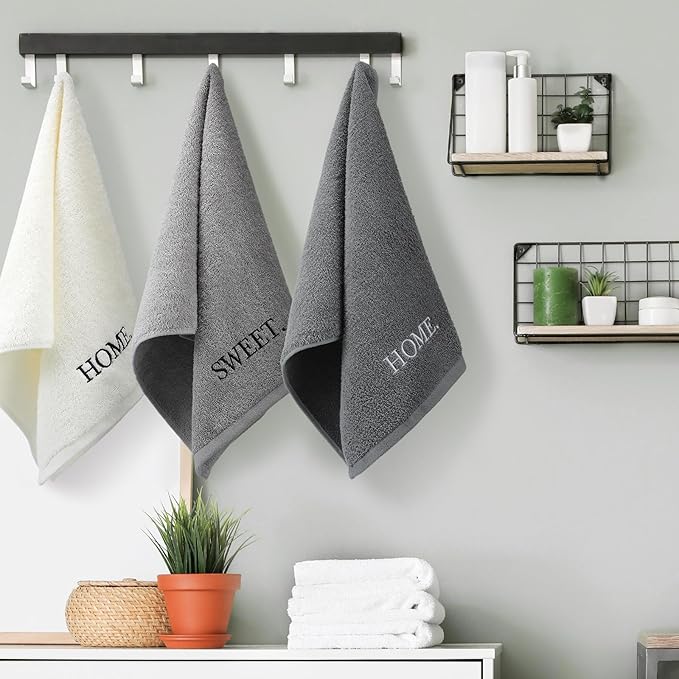 3 Pcs Farmhouse Decorative Hand Towels - Image 3