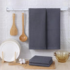 Kitinjoy 100% Cotton Waffle Weave Kitchen Towels, Kitchen Hand Towels, 13 in x - Image 6