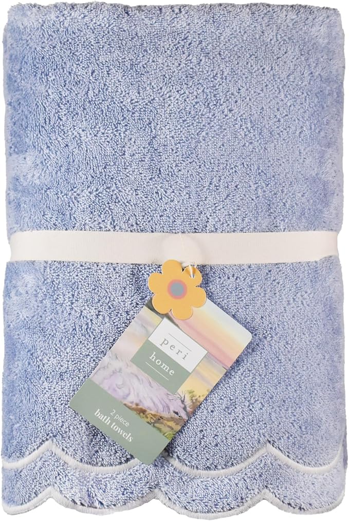 Peri Home 2 Piece Bath Towel Set, 500 GSM, 100% Cotton Towel - Image 8
