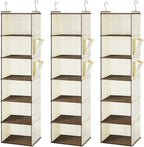 Leinuosen 6 Tier Shelf Hanging Closet Organizer Hanging Shelves by Leinuosen