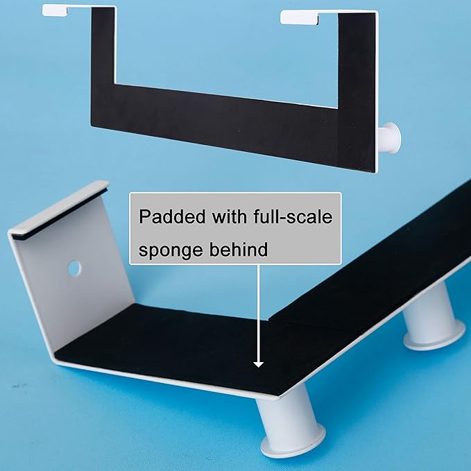 WEBI Over The Door Hook, Door Hanger:Over The Door Towel Rack, 6 Peg Door Hooks - Image 3