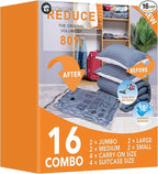 GONGSHI Vacuum Storage Bags, Space Saver Seal Bags by GONGSHI