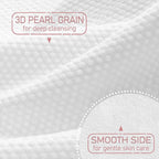 100% Cotton Disposable Face Towel 100 Count 10x12 Inch | Biodegradable Thick - Image 5