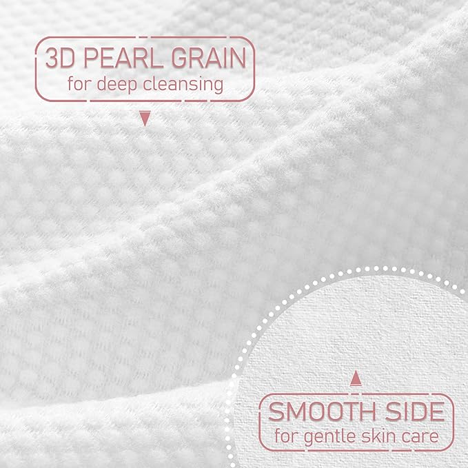 100% Cotton Disposable Face Towel 200 Count 10x12 Inch | Biodegradable Thick - Image 5