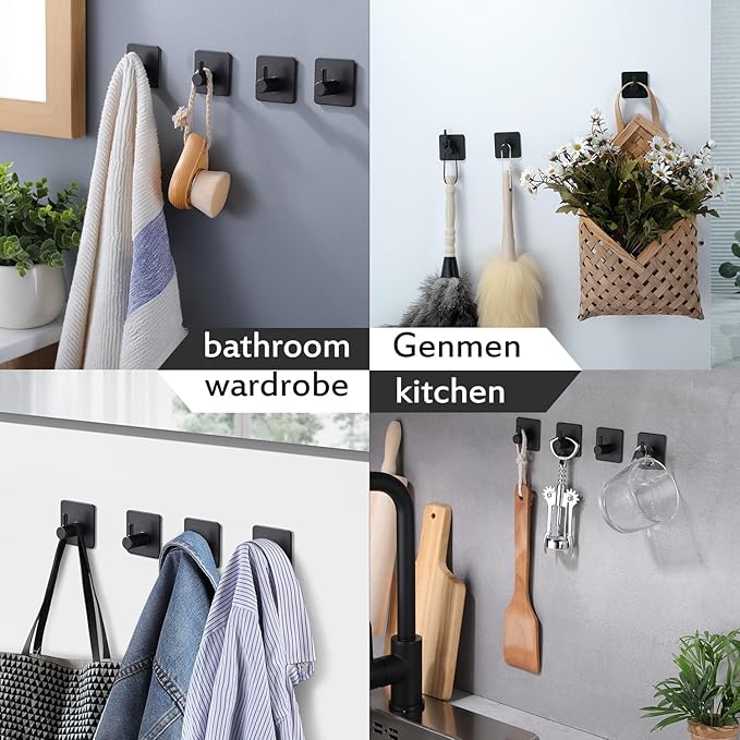 YIGII Adhesive Hooks/Towel Hook - Image 5