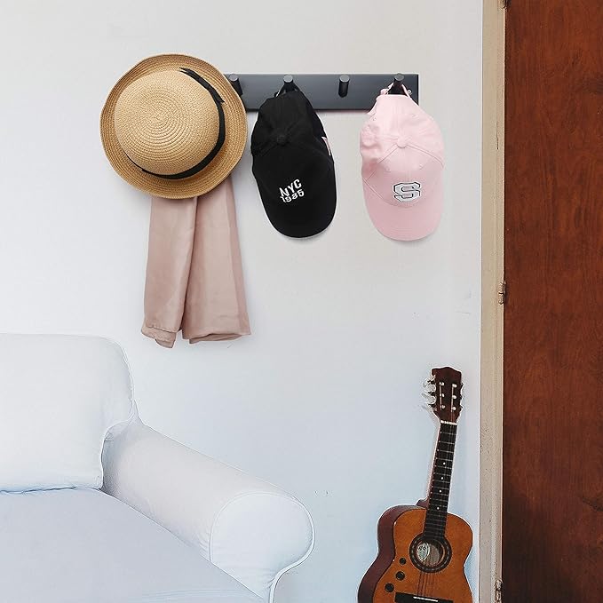 WEBI Coat Rack Wall Mounted, Coat Hanger Wall, Coat Hooks Wall Mounted - Image 7