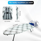 Metal Mesh Panel Tabletop Ironing Board | Foldable Iron Board | Heavy Duty - Image 8