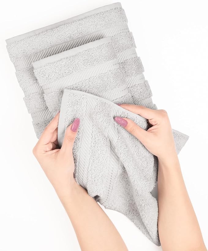 American Soft Linen 35x70 Jumbo Large Bath Towel, 600 GSM 100% Cotton Turkish - Image 4