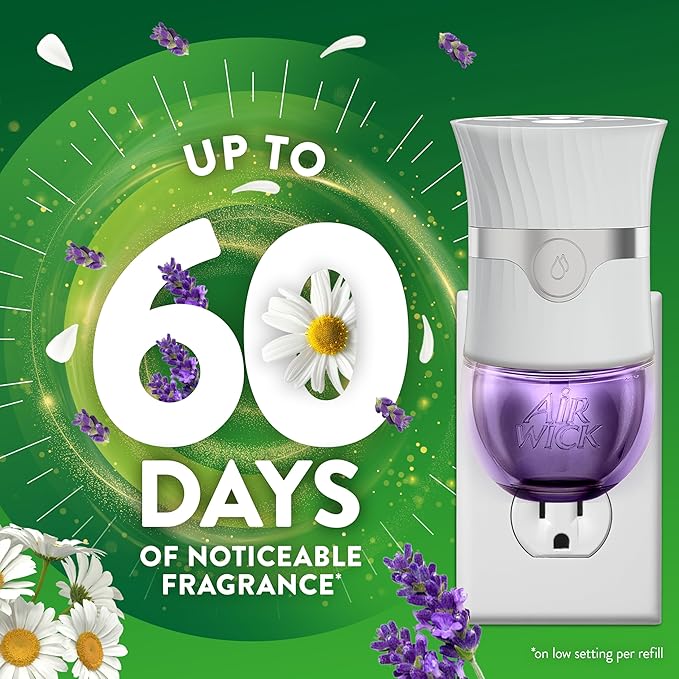 Air Wick Plug in Scented Oil Refill, Lavender & Chamomile, Air Freshener - Image 2