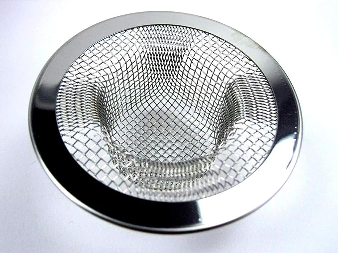 2pcs Metal Sink Strainer Bathtub Drain Hole Hair Catcher Drain Hole Filter Trap - Image 2