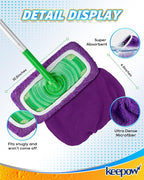 KEEPOW Reusable Mop Pads Compatible - Image 3