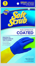 Soft Scrub Neoprene Coated, Reusable Latex Household Glove by SoftScrub
