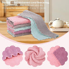 Rachan 11Pack Kitchen Dish Cloths, Reusable Dish Towels, Nonstick Oil Washable - Image 3