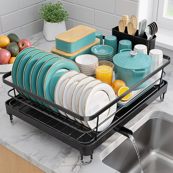 Stainless Steel Dish Drying Rack by Sakugi