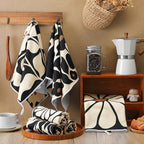 Breling Boho Kitchen Towels Set of 6 Boho Floral Dish Towels Cute Tea Towel - Image 4