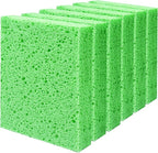 Cellulose Sponges, Large Size 4" x 6" x 1" by Mainlyrunmakeupsuppliers