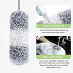 DELUX Microfiber Feather Duster Extendable Duster - Image 5