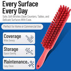 SPARTA Handheld Soft Counter Brush 8 Inch Bristle Span, Countertops, and - Image 3